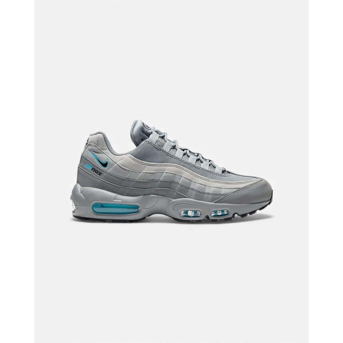 Nike  Air Max 95 Retro Logo Grey Aqua  Bílá