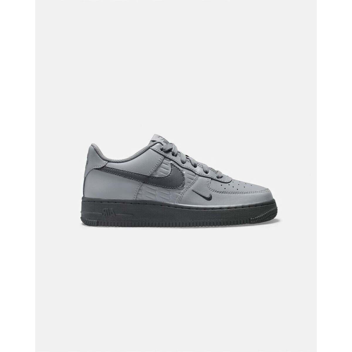 Nike  Air Force 1 '07 Grey (GS)  Bílá