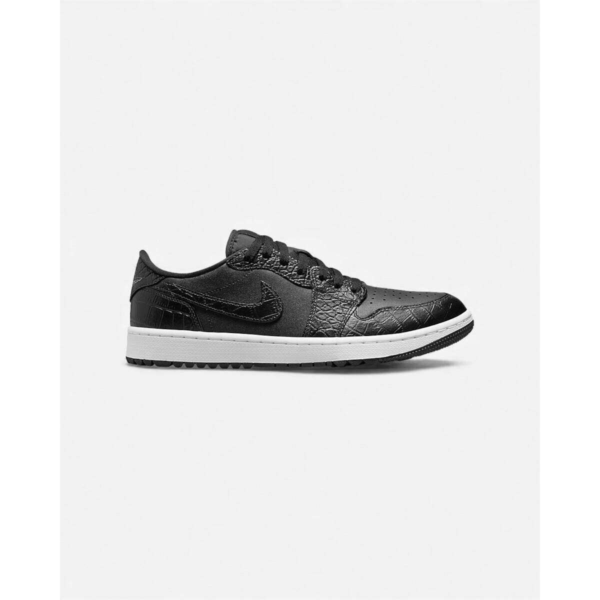 Nike  Jordan 1 Retro Low Golf Black Croc  Bílá