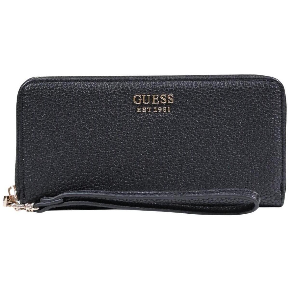 Guess  BRENTON SLG LRG ZIP AROUND SWPG96 48146  Černá