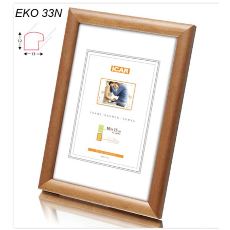 CODEX EKO 0N 30x30, dřevo, světle hnědá