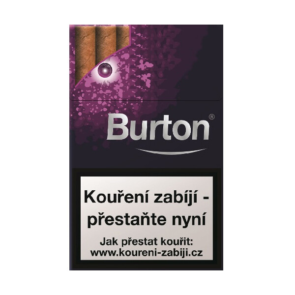Doutníky Burton Crush Purple 17/K