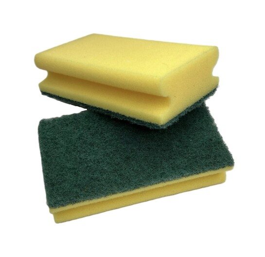 KOZÁČEK Houba na nádobí tvar 15x9x4,5cm 10ks GASTRO PROFI