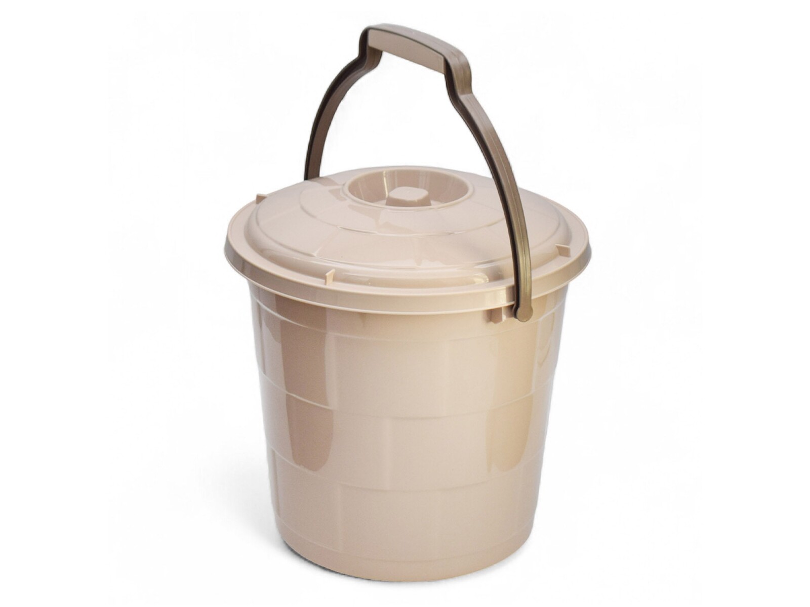 TRAGAR Vědro 10L PH s víkem TRG béžová