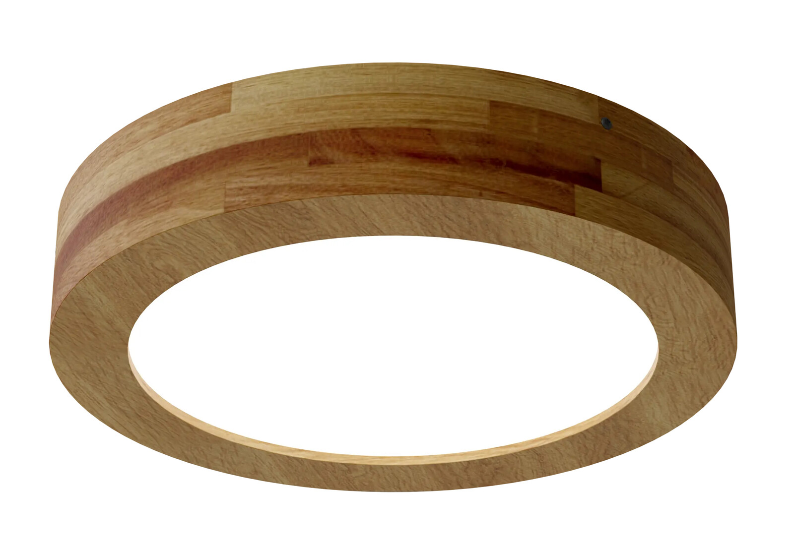 APLED LED stropní svítidlo Rondo Woodline kulaté 300mm 24W Barva světla: Teplá bílá 21563