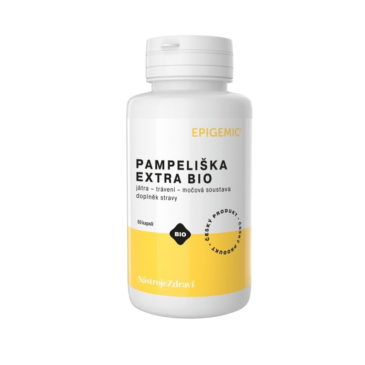 Pampeliška Extra BIO – 60 kapslí – Epigemic®