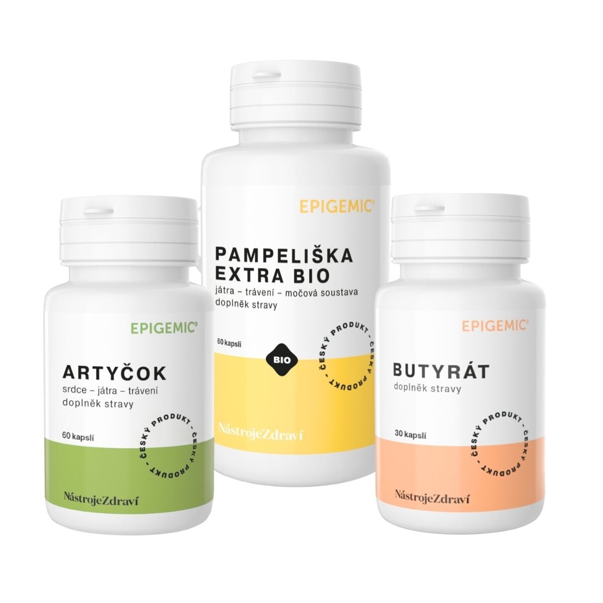 Epigemic® Dárkové balení TRÁVENÍ & MIKROBIOM – Epigemic