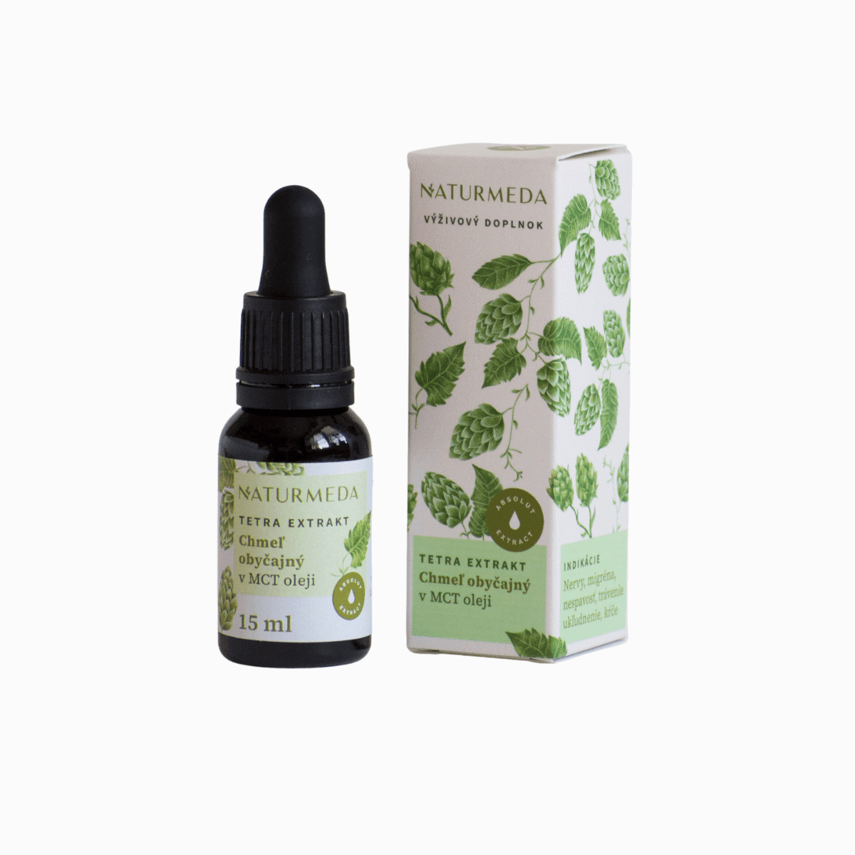 Chmel obecný – Tetra bylinný extrakt 15 ml – Naturmeda