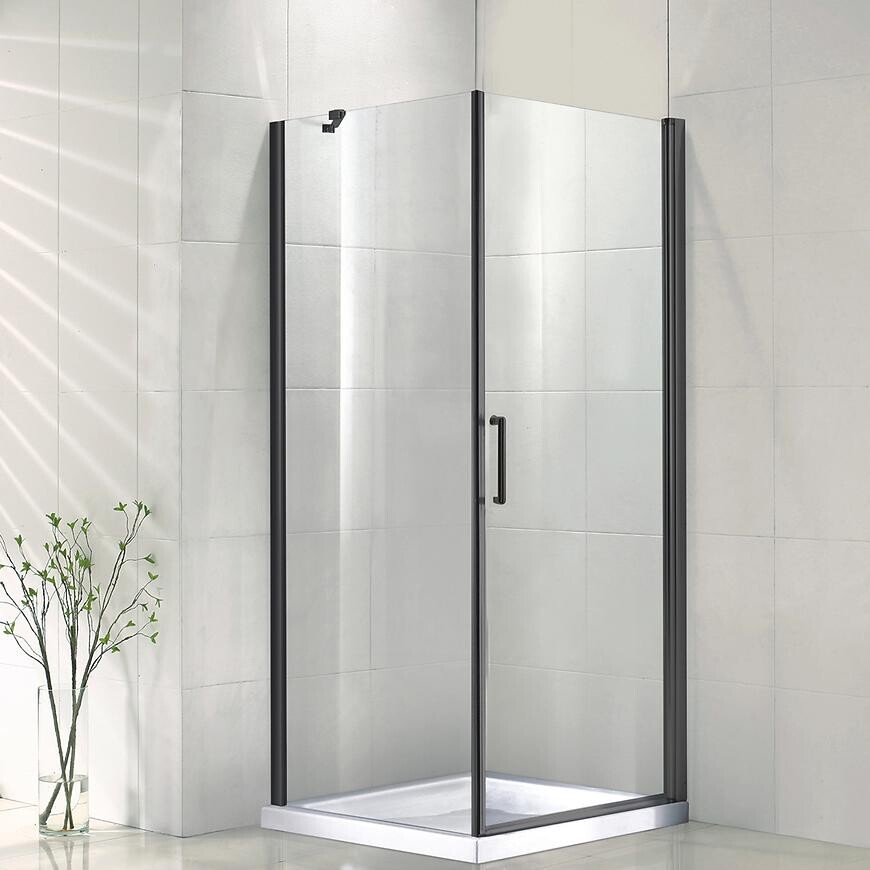 Sprchový kout Vela Black 80x80x190