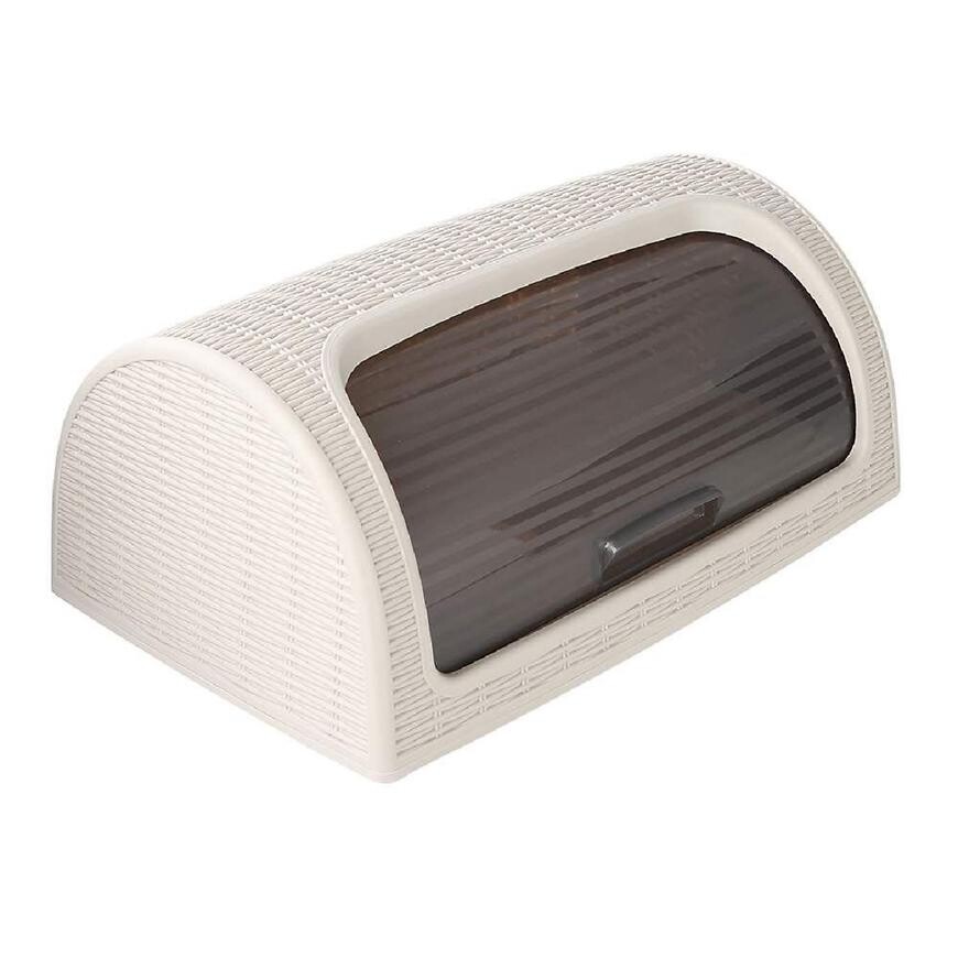 Chlebník rattan 41,7x26,9x18,1 beż