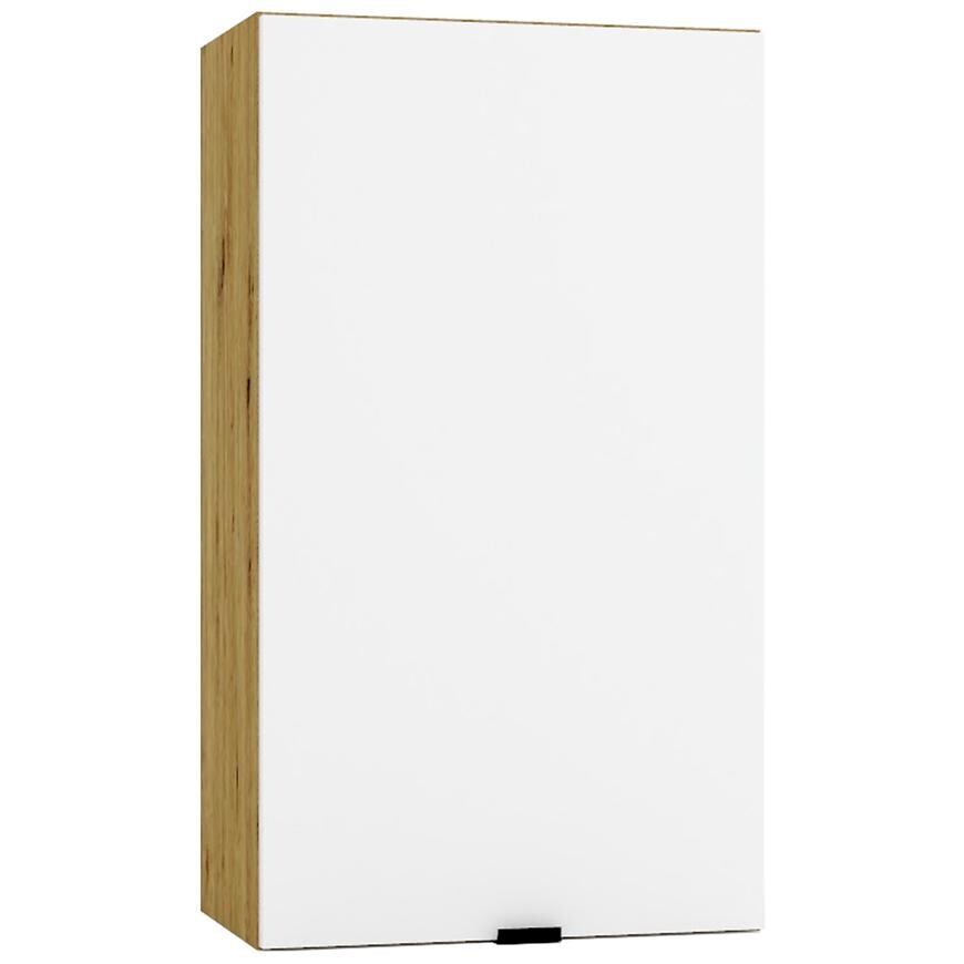 Kuchyňská skříňka Cosmo Gianna W40 P/L bílá alaska/kor. dub artisan