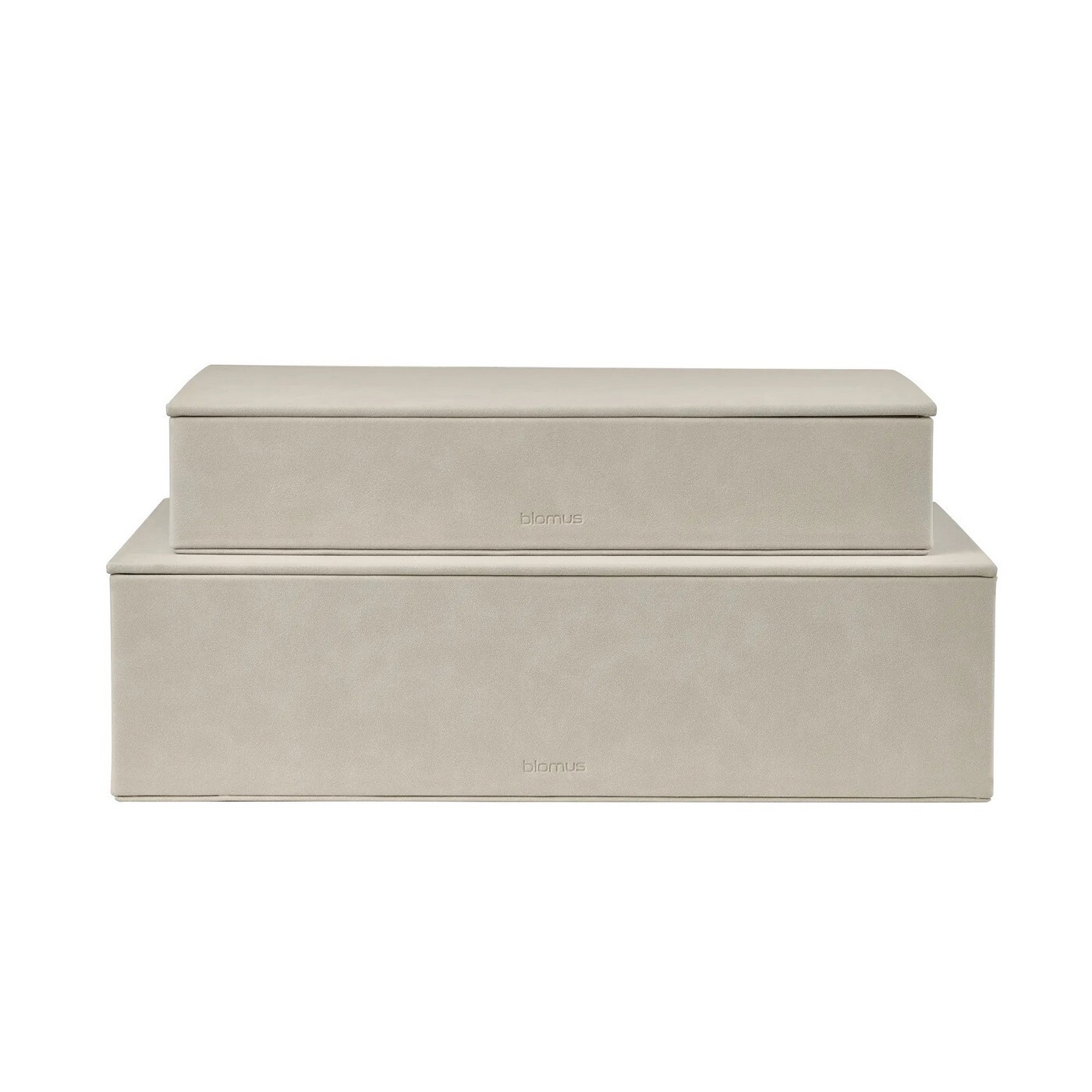 Sada 2 ks úložných boxů Blomus SAHLA - béžová
