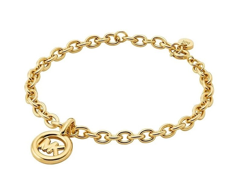 Michael Kors Stylový pozlacený náramek Premium MKJ8578710