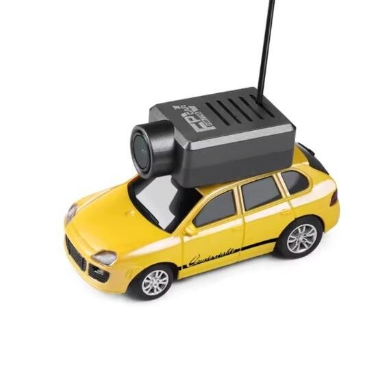 IQ models Mini RC auto s kamerou 1/64 žlutá