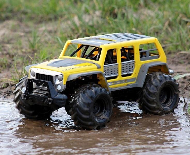 IQ models RC obojživelný Off-road speciál 1/14 žlutý