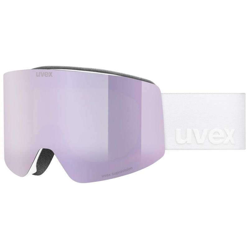 Uvex Provoqe Fm White Matt Dl/light Rose (17) (on Green)-clear S3