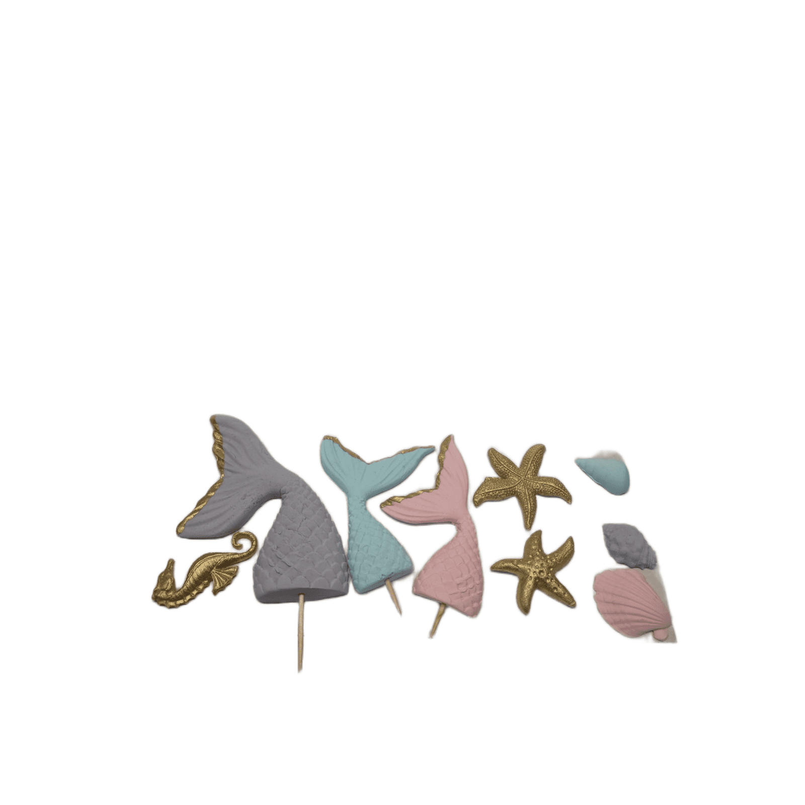 Mořská panna zápich nejedlá cukrová dekorace 12cm - Gricko Ivanjica