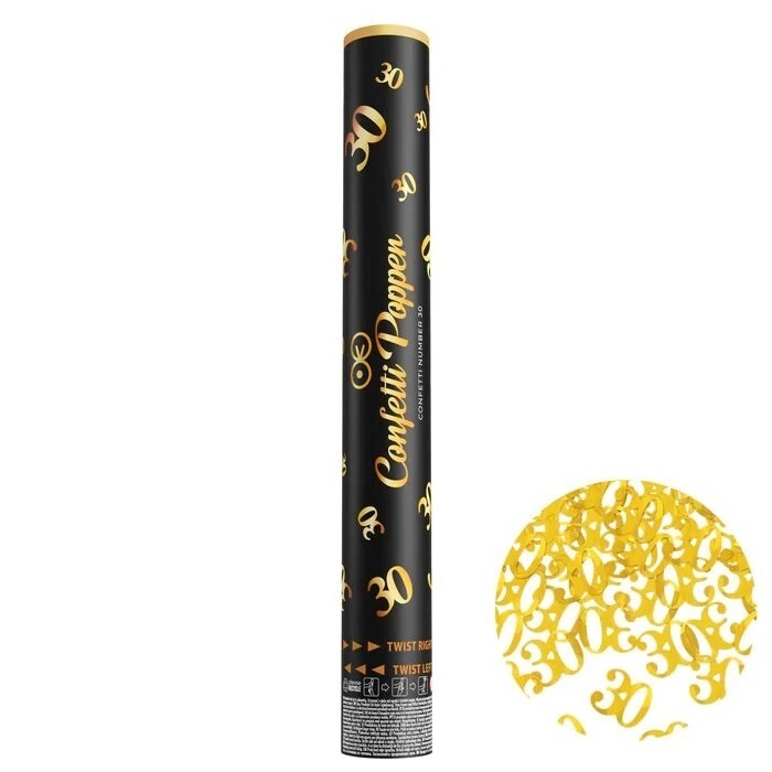 Konfety vystřelovací číslovka