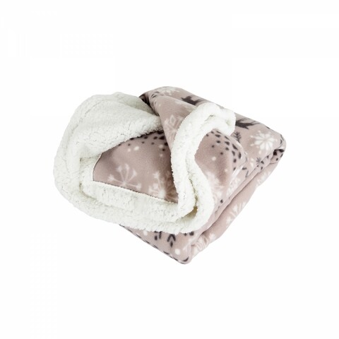 Deka BUFFALO 150x200 šedobílé vločky B50030804 Idea