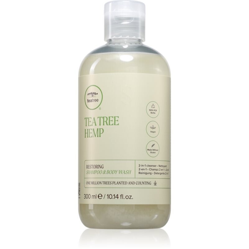Paul Mitchell Tea Tree Hemp Restoring Shampoo & Body Wash šampon a sprchový gel s hydratačním účinkem 300 ml
