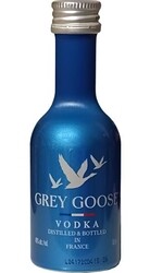 Vodka Grey Goose 40% 50ml miniatura Aluminium