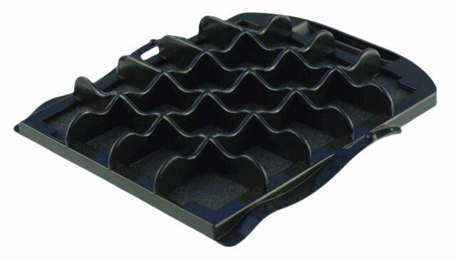 Mikrofiltr pro vysavač ROWENTA ZR007001 kompatibilní s černou mřížkou