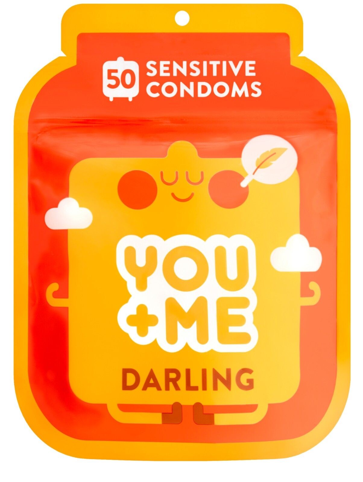 YOU+ME Extra tenké kondomy YOU+ME Darling (50 ks)