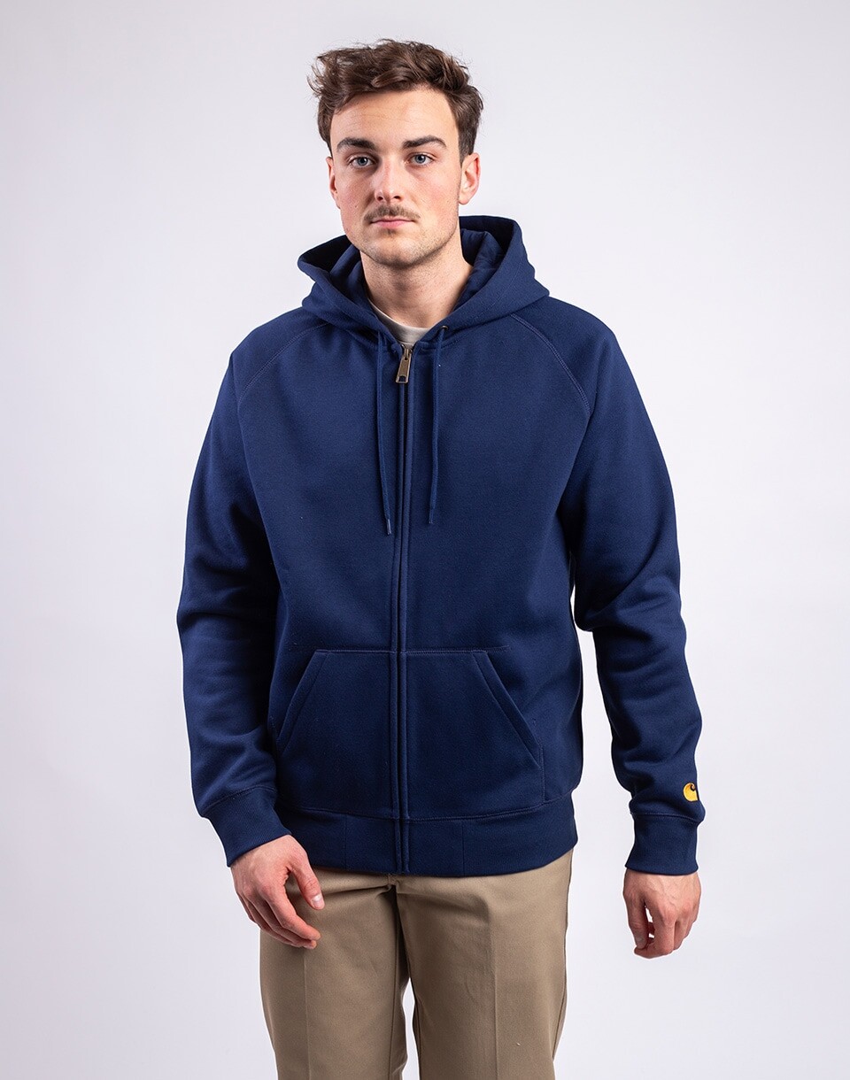 Carhartt WIP Hooded Chase Jacket Jupiter/Gold M