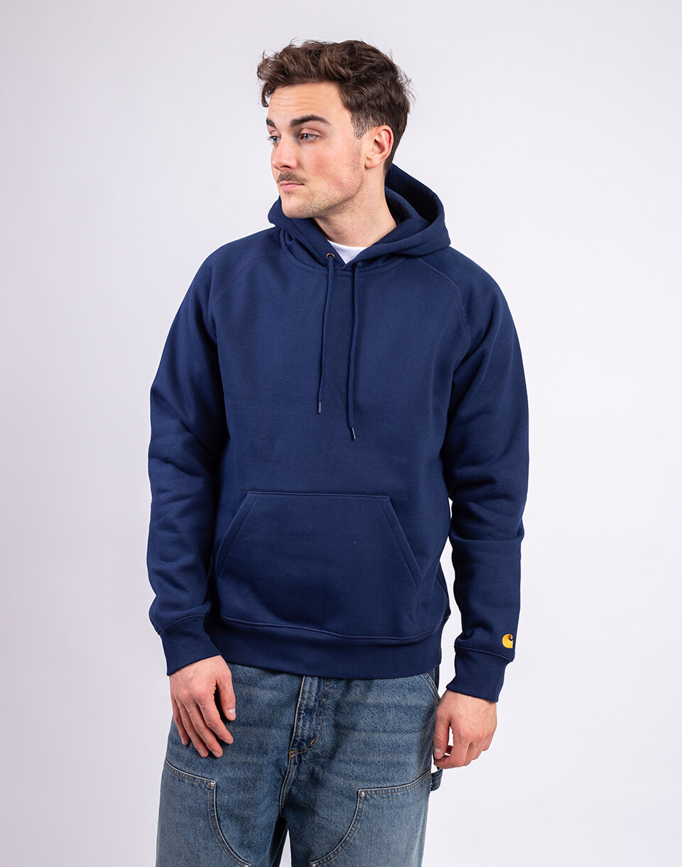 Carhartt WIP Hooded Chase Sweat Jupiter/Gold M