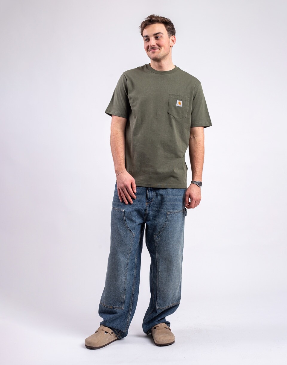 Carhartt WIP OG Double Knee Pant Blue grind wash XS