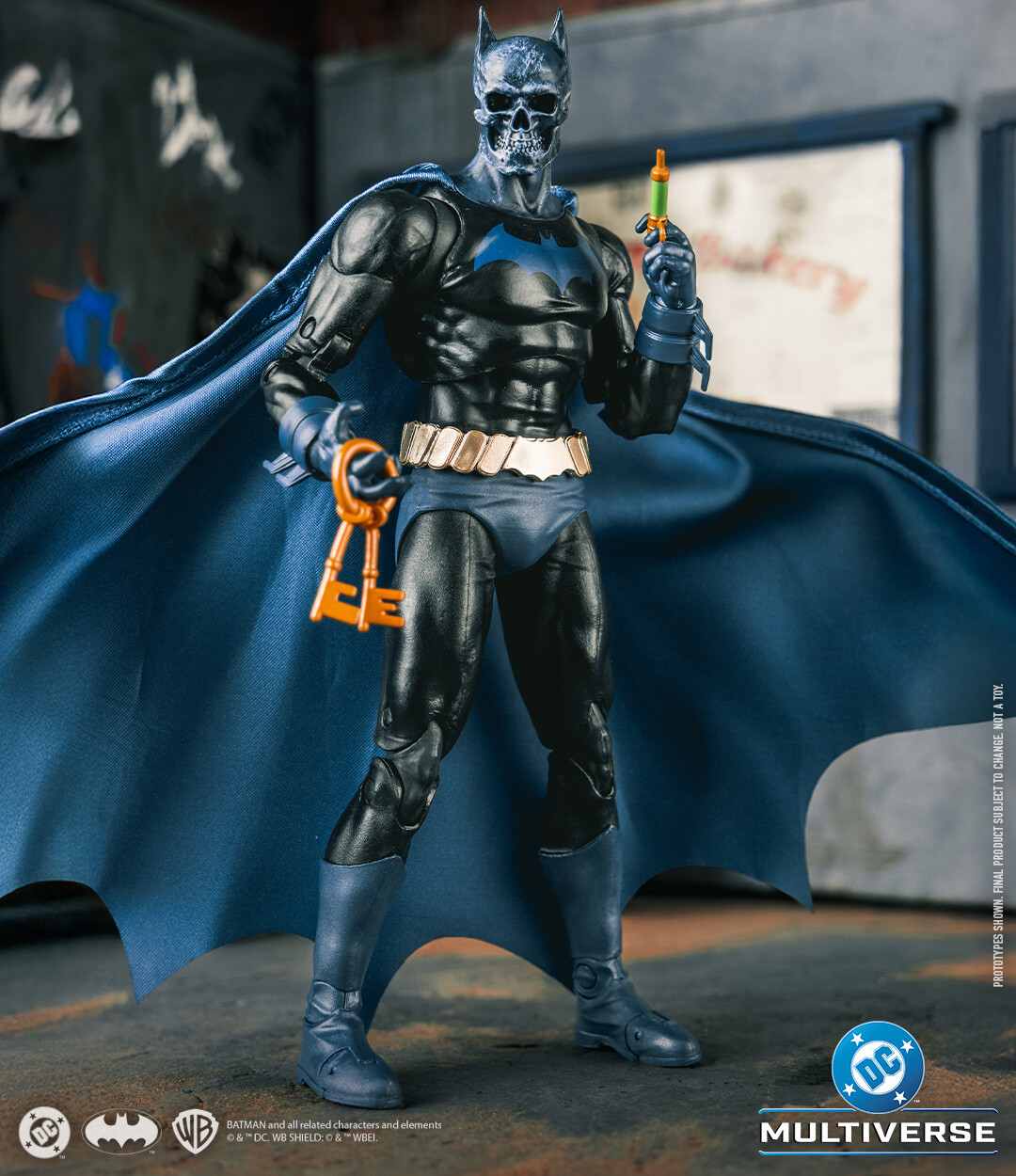 McFarlane | DC Multiverse - sběratelská figurka Black Mask as Batman (Beneath the Mask) 18 cm