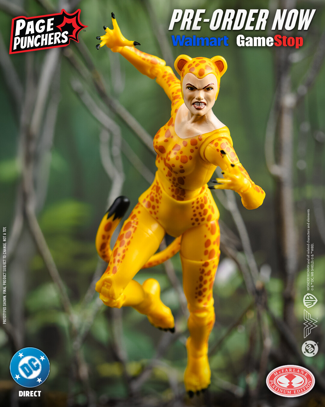 McFarlane | DC Multiverse - sběratelská figurka Cheetah (Crisis on Infinite Earths) 17 cm