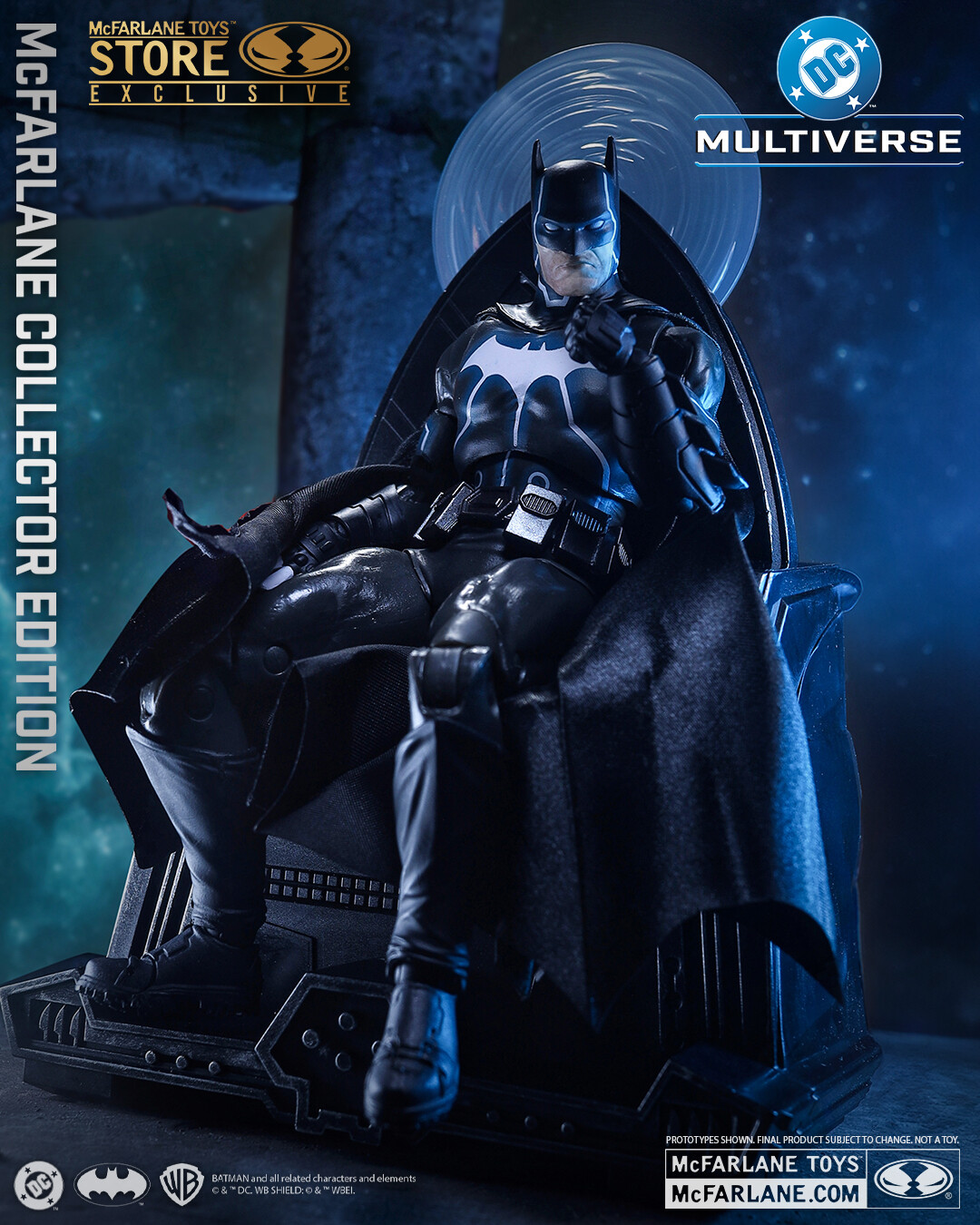 McFarlane | DC Multiverse - sběratelská figurka Batman & Mobius Chair (Darkseid War) McFarlane Collector Edition 18 cm