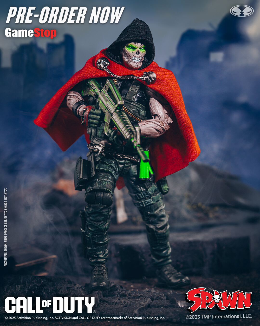 McFarlane | Call of Duty - sběratelská figurka Burned Spawn 18 cm