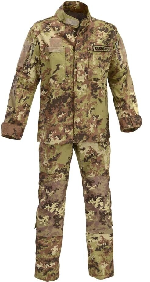 Bojová uniforma blůza a kalhoty RipStop Vegetato Itálie originál Velikost: TG. 6 (52) Model 2019