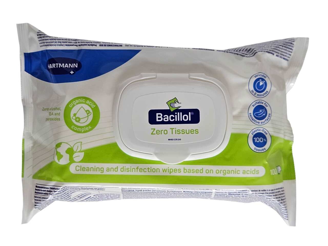 HARTMANN RICO Germany DEZINFEKČNÍ KAPESNÍKY BACILLOL 100