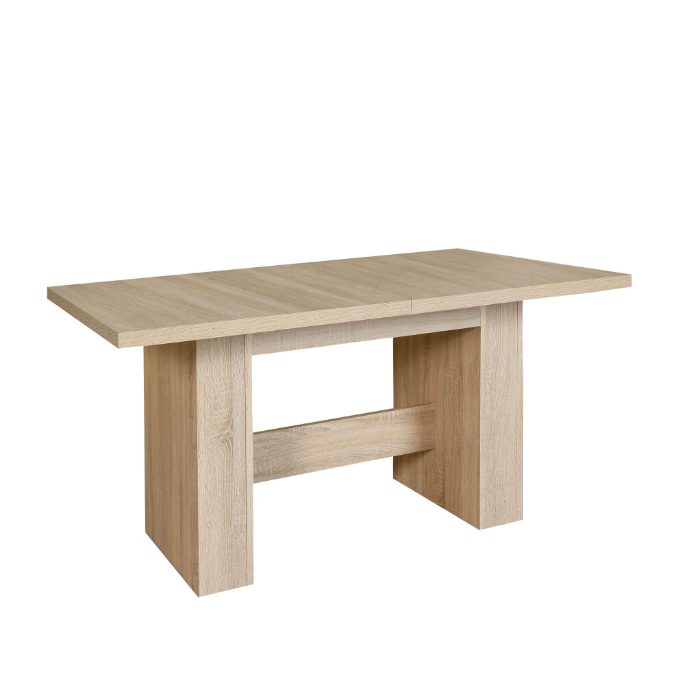 Rozkládací jídelní stůl MOGLI, dub sonoma, 5 let záruka