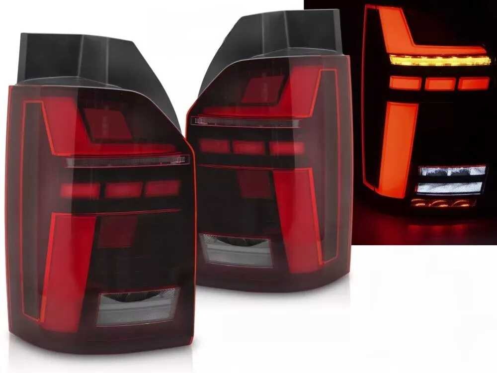 ZADNÍ LED SVĚTLA ČERVENÁ SEQ VW T6 15-19 / T6.1 20-24