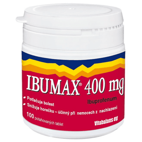 IBUMAX 400MG potahované tablety 100