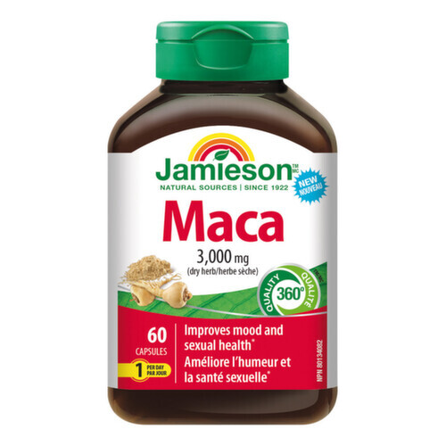 JAMIESON Maca 3000mg cps.60