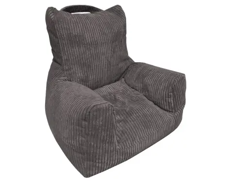 Dětské křeslo Tobi Plus, šedá strukturovaná látka