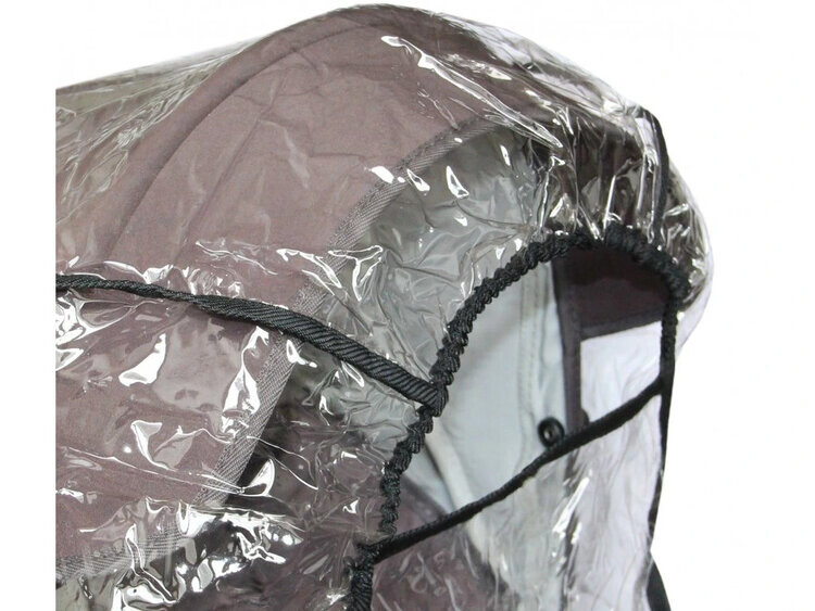 EMITEX Pláštěnka na kočárek Exclusive Duo Černá