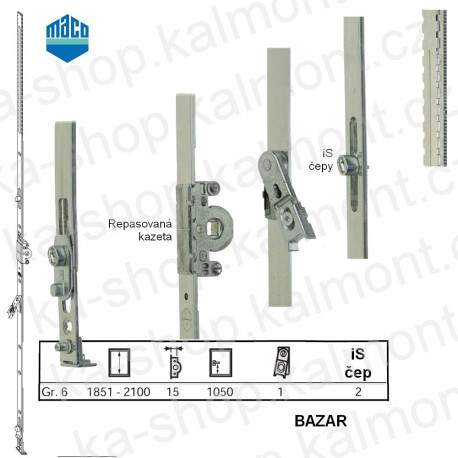 Převod Maco Multi Trend Gr 6, FFH 1851-2100, G1050, DM 15. 2xiS, Bazar, jen pro rozsah 1851-1920 ! Maco