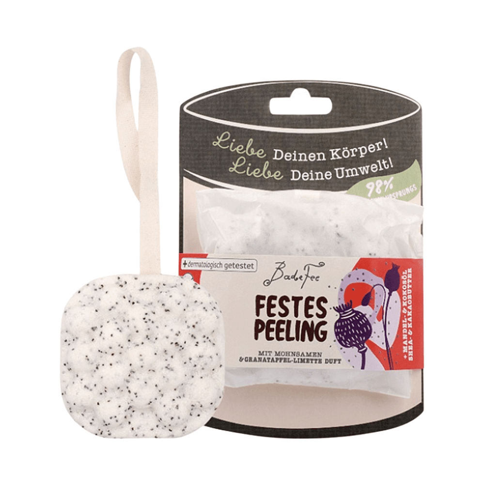 BADEFEE Tělový peeling Poppy Seeds 85 g