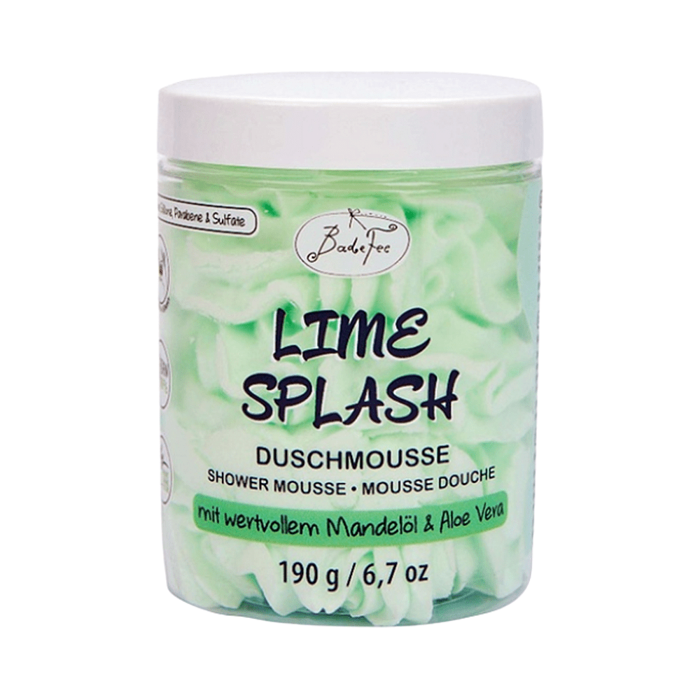 BADEFEE Sprchová pěna Lime Splash 190 g