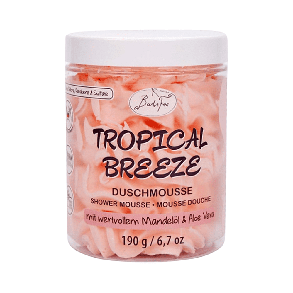 BADEFEE Sprchová pěna Tropical Breeze 190 g