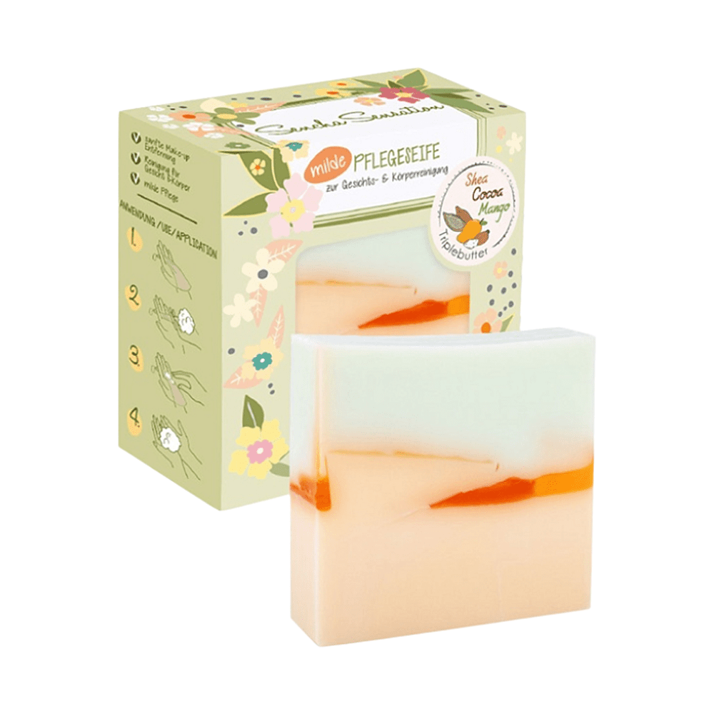 BADEFEE Tuhé mýdlo Sencha Sensation 100 g