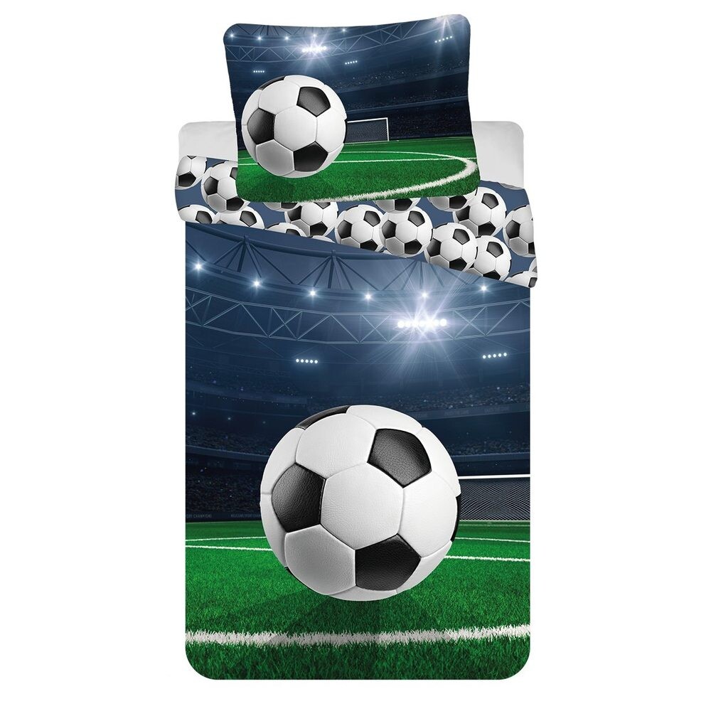 Jerry Fabrics Povlečení Fotbalový stadion - 140 x 200 cm / 70 x 90 cm
