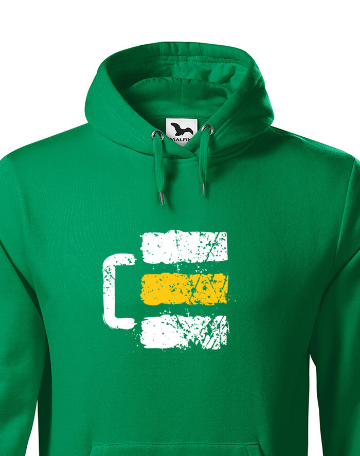 Pánská mikina s potiskem turistické pivní značky - ideální turistická mikina pro pivaře