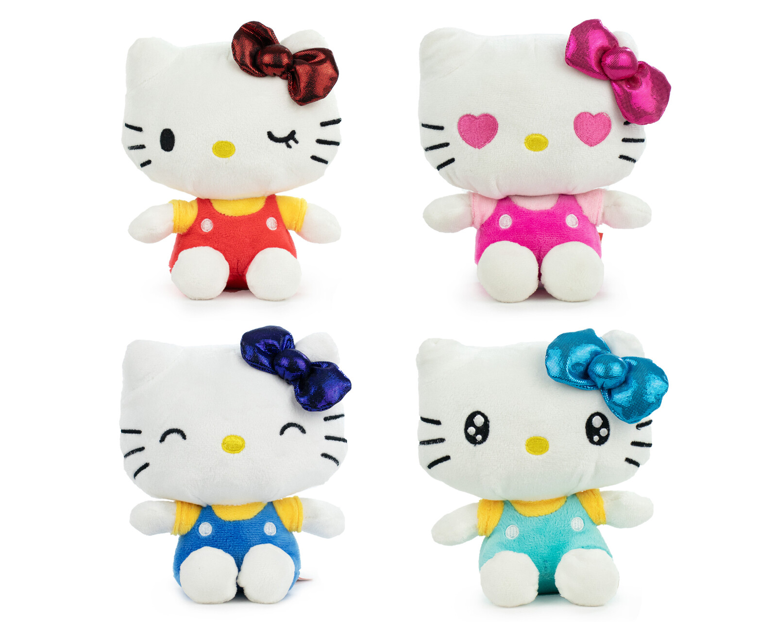 Hello Kitty postavičky plyš 16 cm 50. výročí